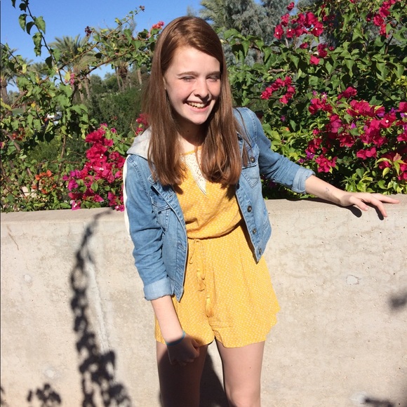 Yellow Romper - Picture 2 of 3